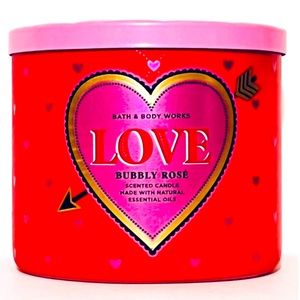 ❤️BBW Valentines LOVE Candle NEW❤️